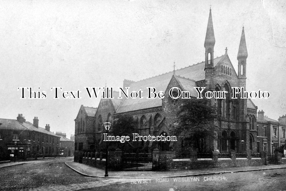 CH 239 - Wesleyan Church, Bewsey Road, Warrington, Cheshire c1906
