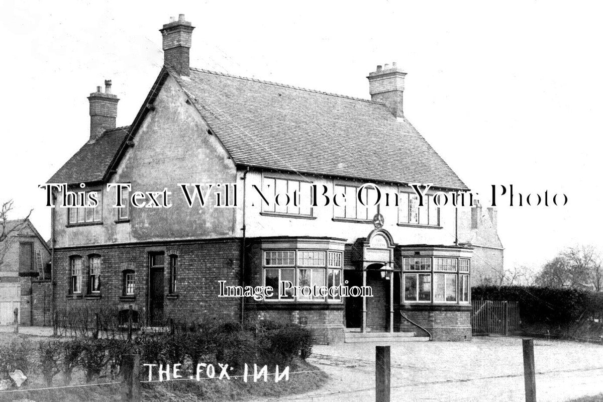 CH 2400 - The Fox Inn Pub, Haslington, Crewe, Cheshire c1907