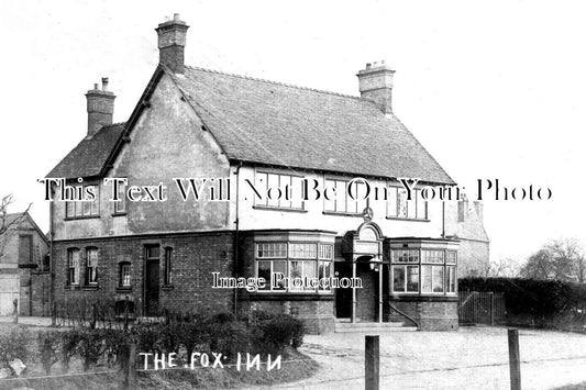 CH 2400 - The Fox Inn Pub, Haslington, Crewe, Cheshire c1907