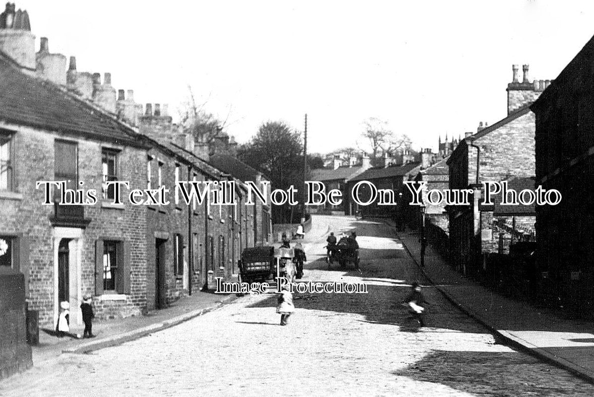 CH 2414 - Palmerston Street, Bollington, Cheshire c1906