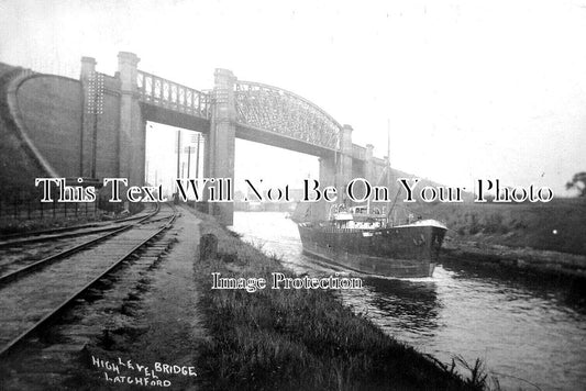 CH 2419 - High Level Bridge, Manchester Ship Canal, Latchford, Cheshire