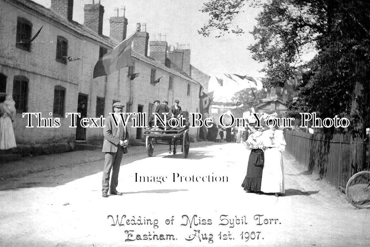 CH 2423 - Wedding Of Miss Sybil Torr, Eastham, Bebbington, Cheshire 1907