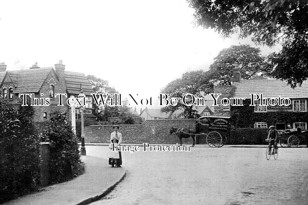 CH 2433 - Cross Roads, Cheadle Hulme, Cheshire