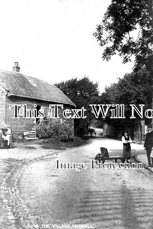 CH 2434 - Heswall Village, Cheshire