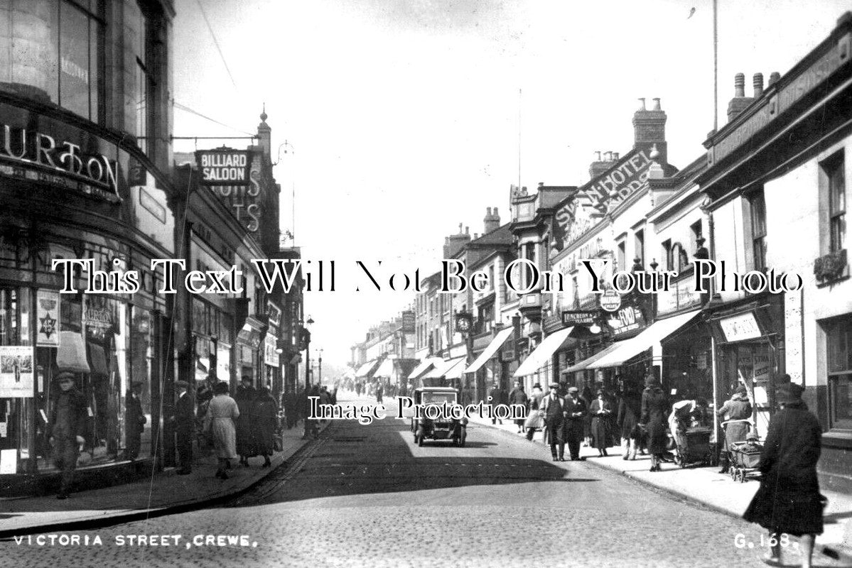 CH 2437 - Victoria Street, Crewe, Cheshire