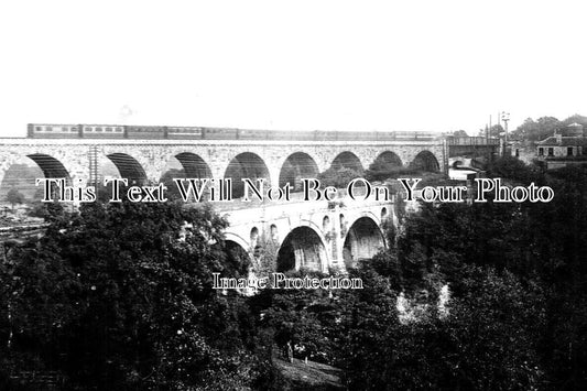 CH 2476 - Marple Aqueduct & Viaduct, Cheshire