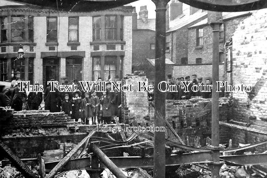 CH 2481 - Victoria Street Fire, Seacombe, Cheshire 1906