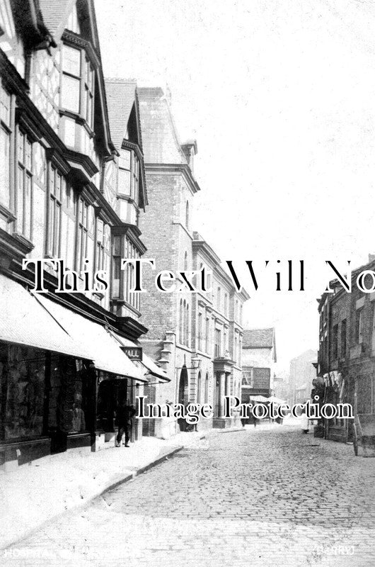CH 2483 - Hospital Street, Nantwich, Cheshire c1907