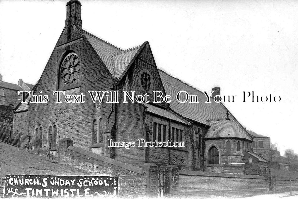 CH 2493 - Church Sunday School, Tintwistle, Cheshire