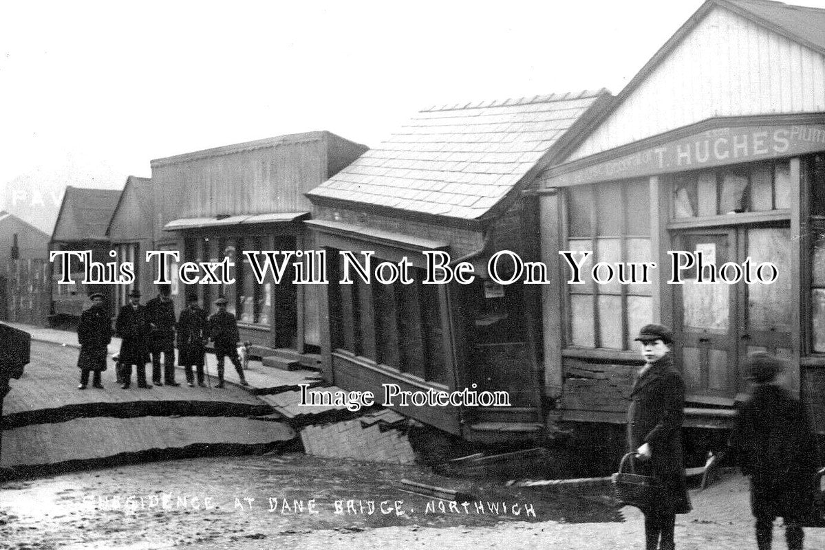 CH 2499 - Subsidence At Dane Bridge, Northwich, Cheshire