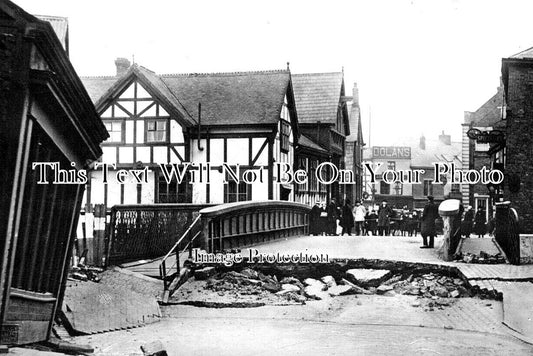 CH 2571 - Subsidence At London Road, Northwich, Cheshire