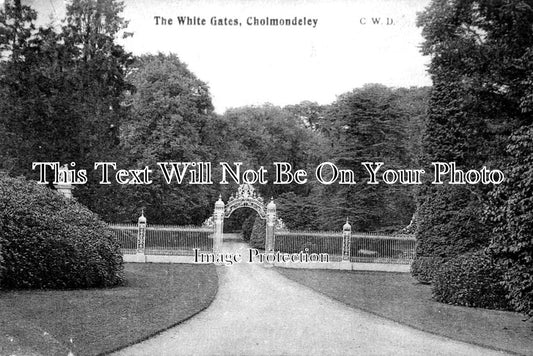 CH 2595 - The White Gates, Cholmondeley, Cheshire