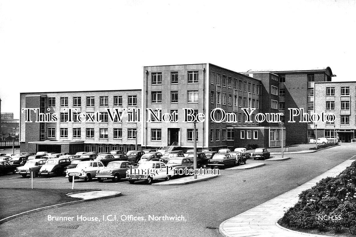 CH 2597 - Brunner House ICI Offices, Northwich, Cheshire c1968