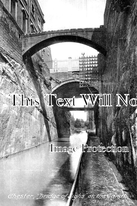 CH 2604 - Bridge Of Sighs On The Chester Canal, Cheshire