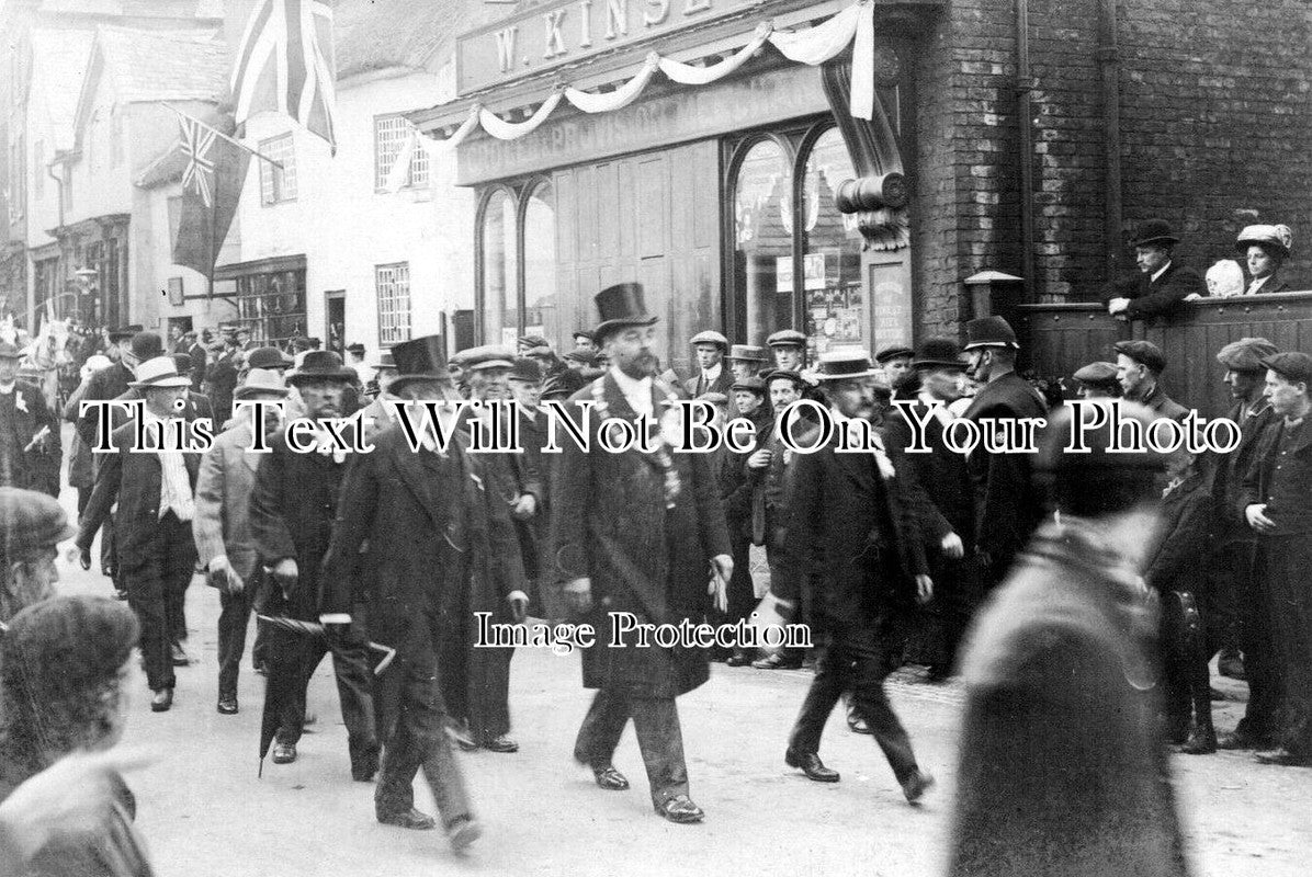 CH 2622 - Middlewich Procession, Wheelock Street, Cheshire