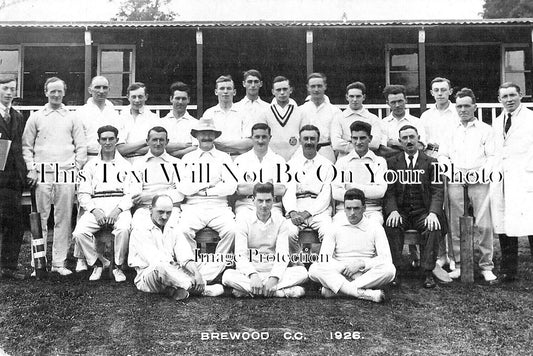 CH 2641 - Brewood Cricket Club, Staffordshire 1926