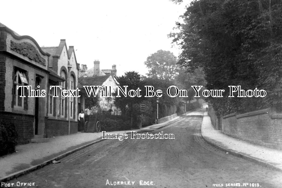 CH 2644 Alderley Edge Post Office, Cheshire c1908 JB Archive