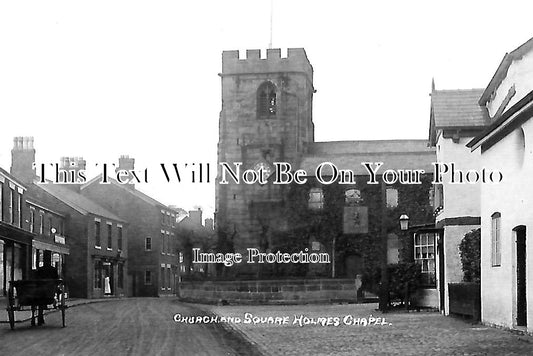 CH 2645 - Church & Square, Holmes Chapel, Cheshire