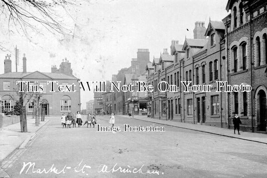 CH 267 - Market Street, Altrincham, Cheshire c1904
