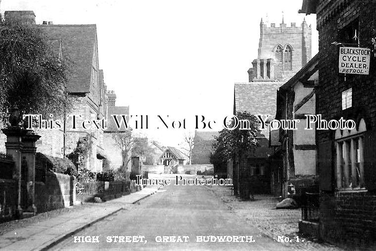 CH 2672 - High Street, Great Budworth, Cheshire