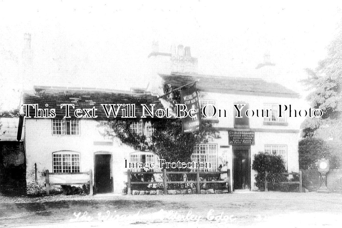 CH 2681 - The Wizzard Inn Pub, Alderley Edge, Cheshire c1912