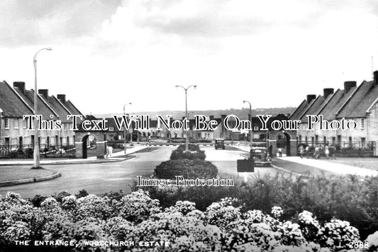 CH 2689 - The Entrance, Woodchurch Estate, Cheshire