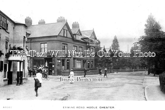 CH 2691 - Ermine Road, Hoole, Chester, Cheshire c1919