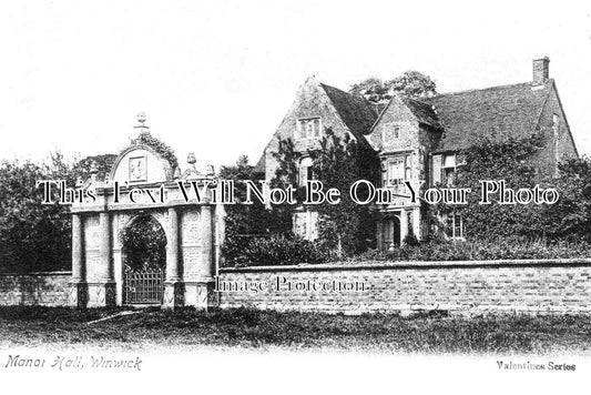 CH 2699 - Manor Hall, Winwick, Cheshire c1904