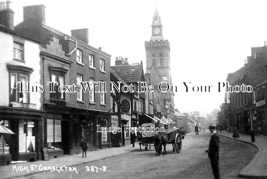 CH 2711 - High Street, Congleton, Cheshire c1922