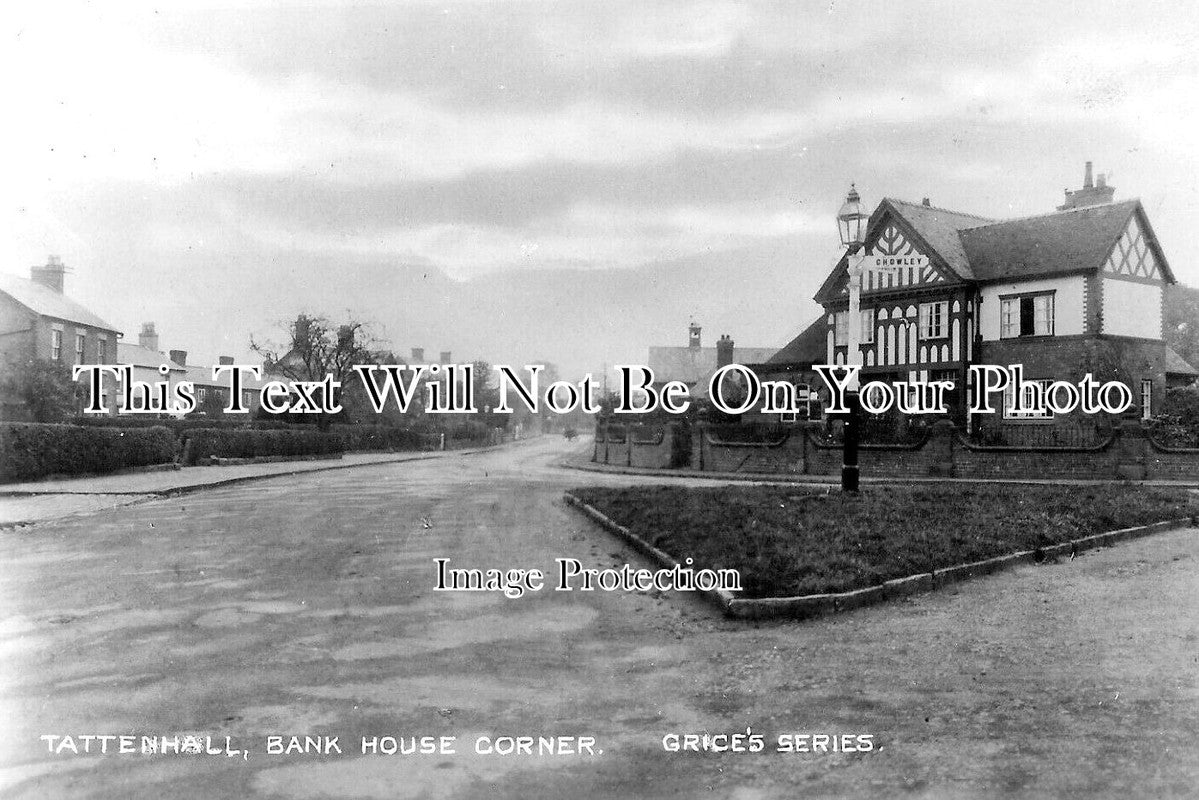CH 2719 - Tattenhall, Bank House Corner, Cheshire c1936