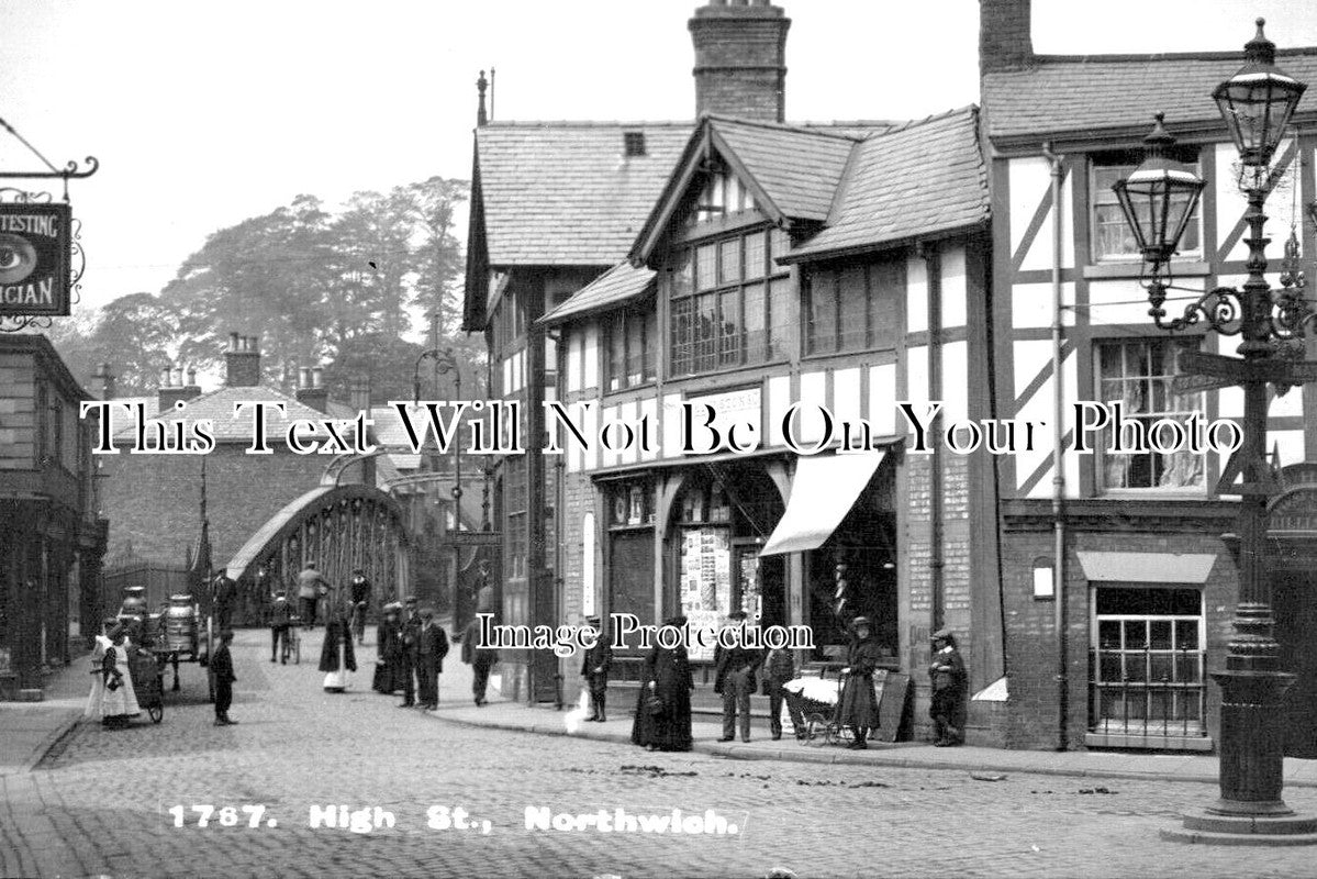 CH 2739 - High Street, Northwich, Cheshire c1911
