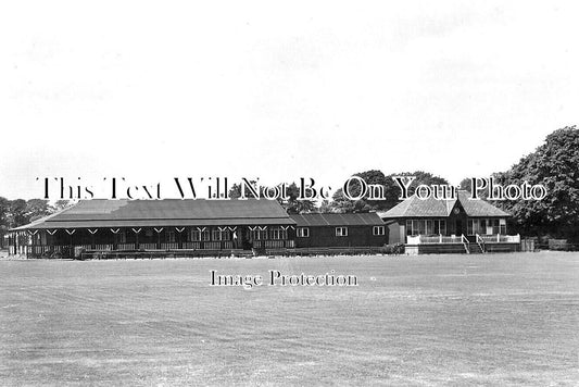 CH 2750 - The Cricket Pavillion & Grounds, Timperley, Cheshire c1959
