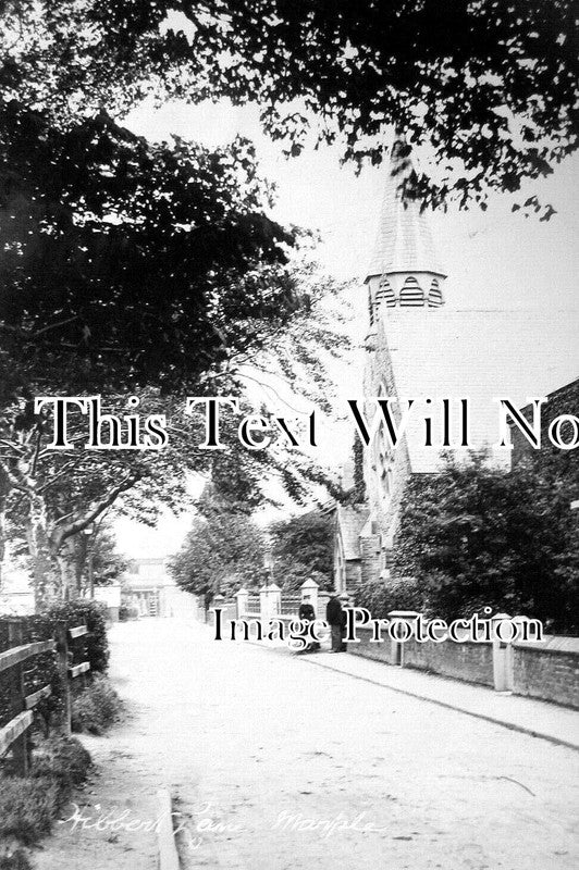 CH 2766 - Hibbert Lane, Marple, Cheshire c1905