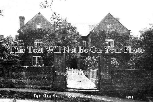 CH 2778 - The Old Hall, Shotwick, Saughall, Cheshire c1907