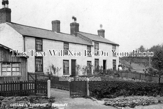 CH 279 - Cottages, Staniford, Kingsley, Frodsham, Cheshire c1907
