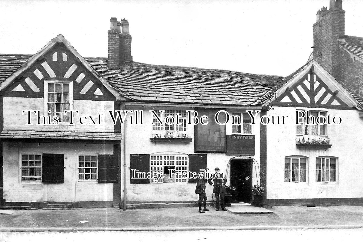 CH 2793 - Black Boy Inn Pub, Prestbury, Cheshire