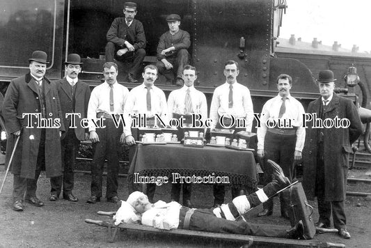 CH 2802 - Edgeley Railway Shed Ambulance Team, Stockport, Cheshire