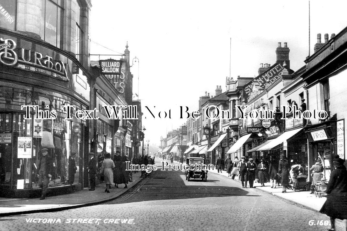 CH 2817 - Victoria Street, Crewe, Cheshire