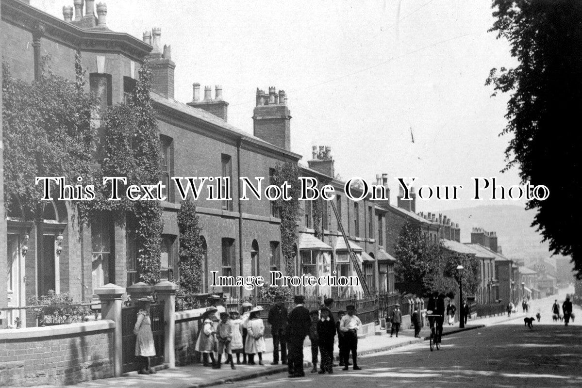 CH 282 - Park Lane, Macclesfield, Cheshire c1905