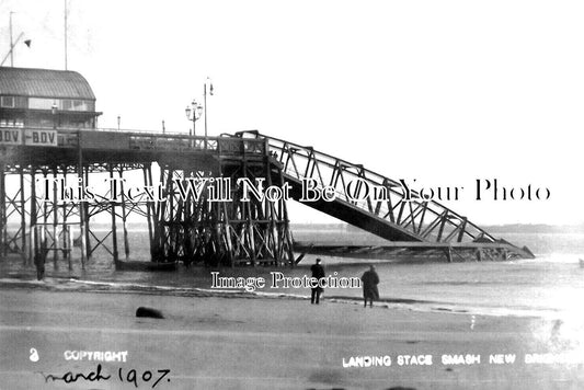 CH 2823 - Landing Stage Smash, New Brighton, Cheshire c1907