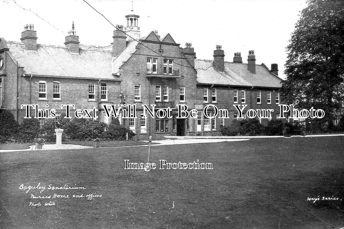 CH 2895 - Baguley Sanatorium, Nurses Home & Offices, Cheshire