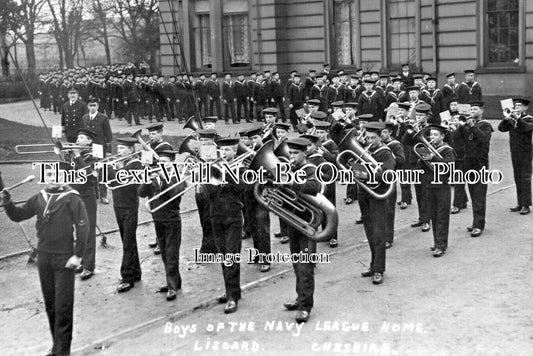 CH 2917 - Boys Navy League Band, Liscard, Wallasey, Wirral, Cheshire