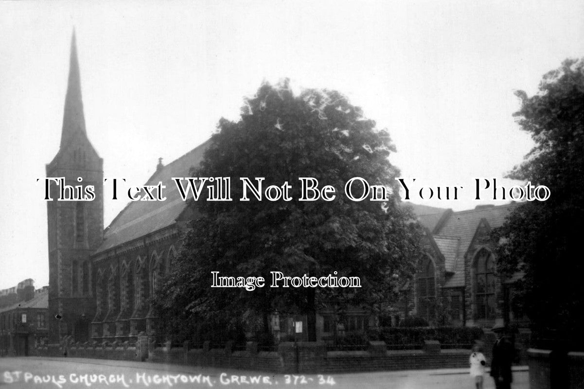 CH 296 - St Paul's Church, Hightown, Crewe, Cheshire