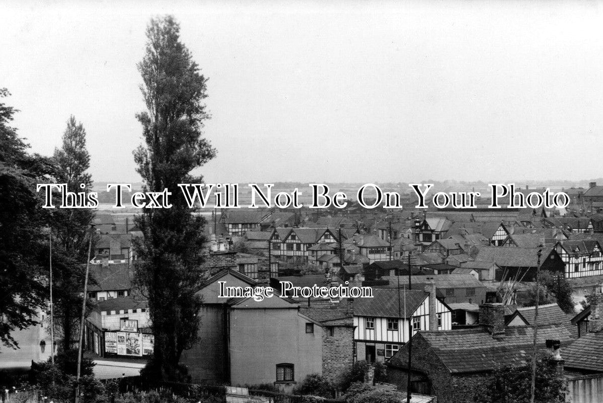 CH 299 - Northwich From Highfield Castle, Cheshire