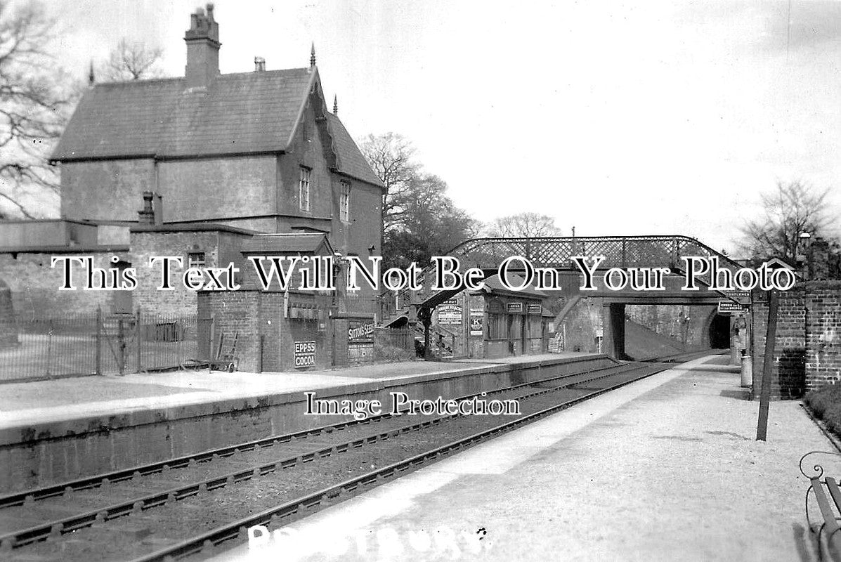 CH 2997 - Prestbury Railway Station, Cheshire