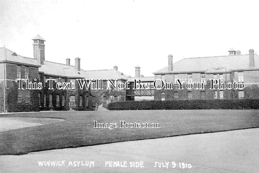 CH 3025 - Winwick Asylum, Female Side, Cheshire c1910