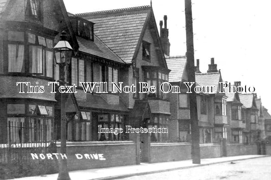 CH 3038 - North Drive, New Brighton, Cheshire c1911