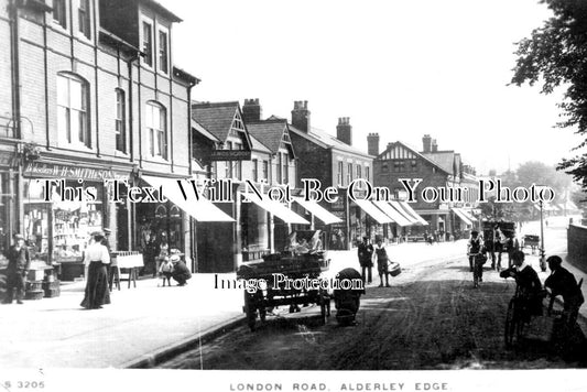 CH 3041 - London Road, Alderley Edge, Cheshire c1913