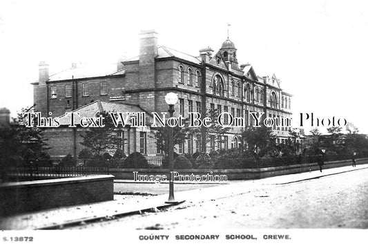 CH 3053 - County Secondary School, Crewe, Cheshire