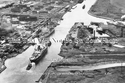CH 3059 - Stanlow Near Ellesmere Port, Manchester Ship Canal